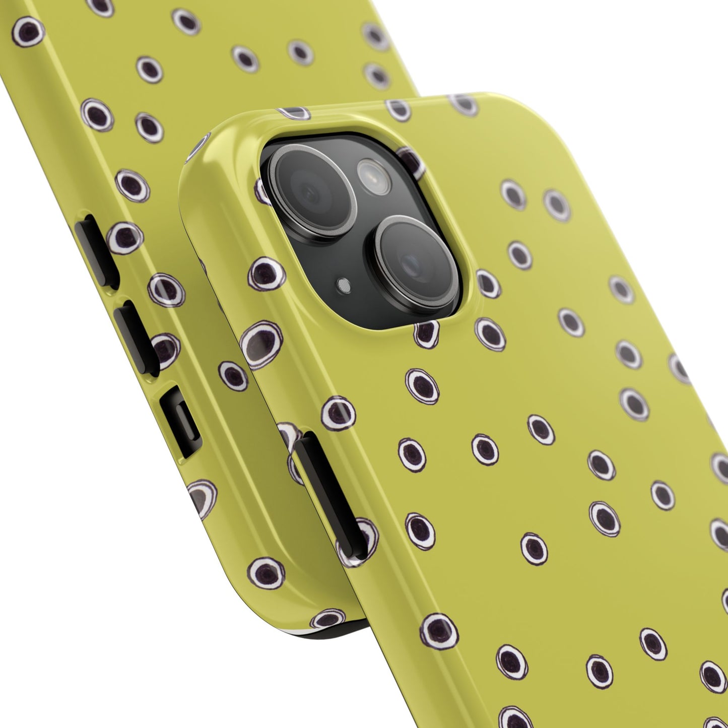 Halo Dots Green Phone Case