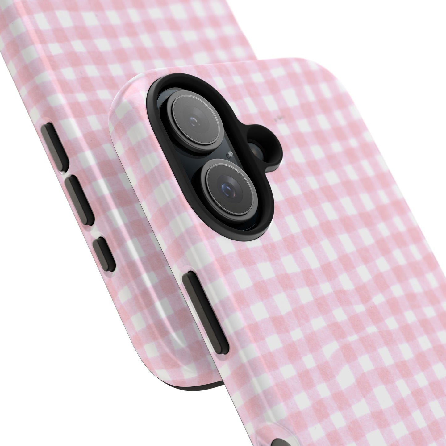 Wonky Chipper Check Pink Phone Case