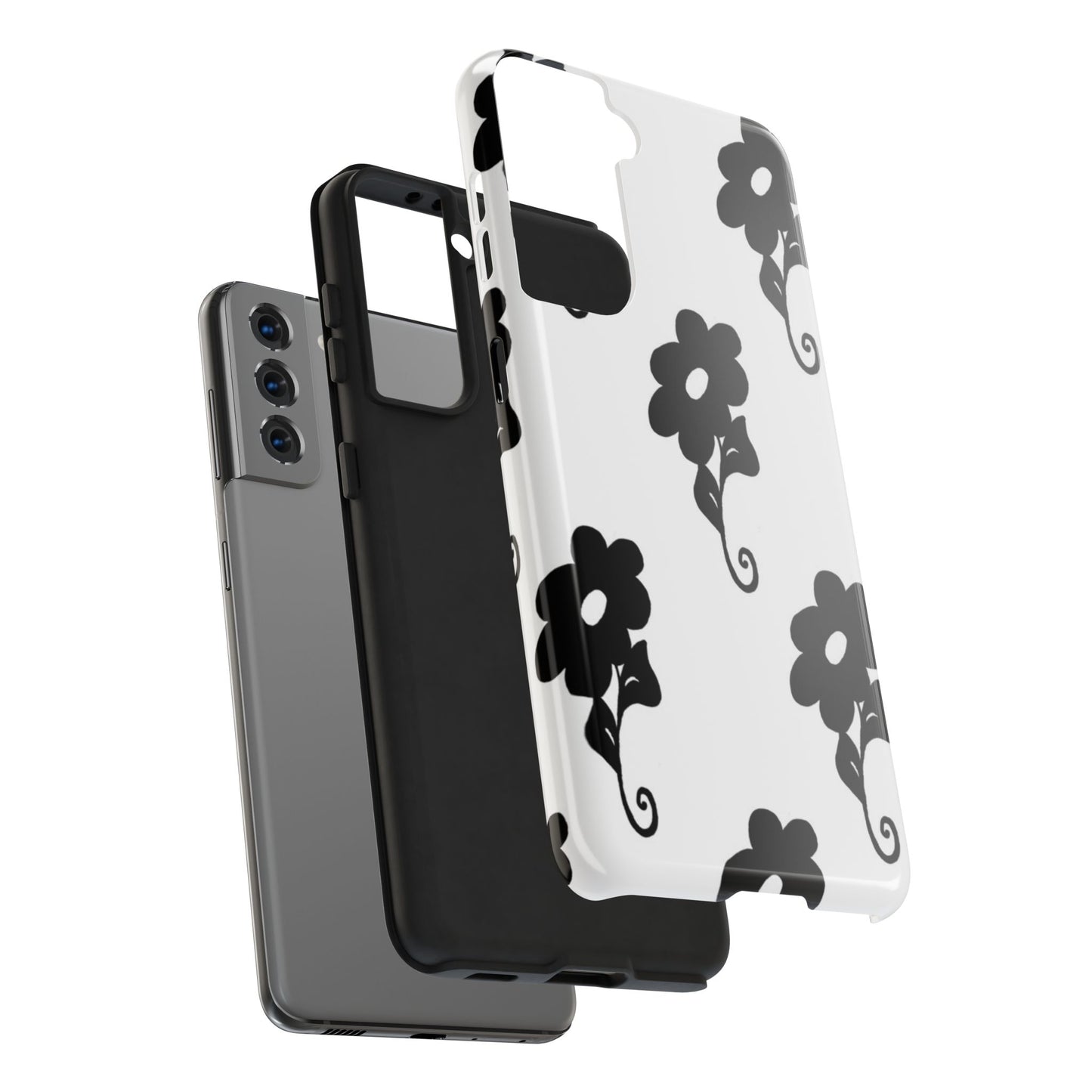 Daring Daisy White Phone Case