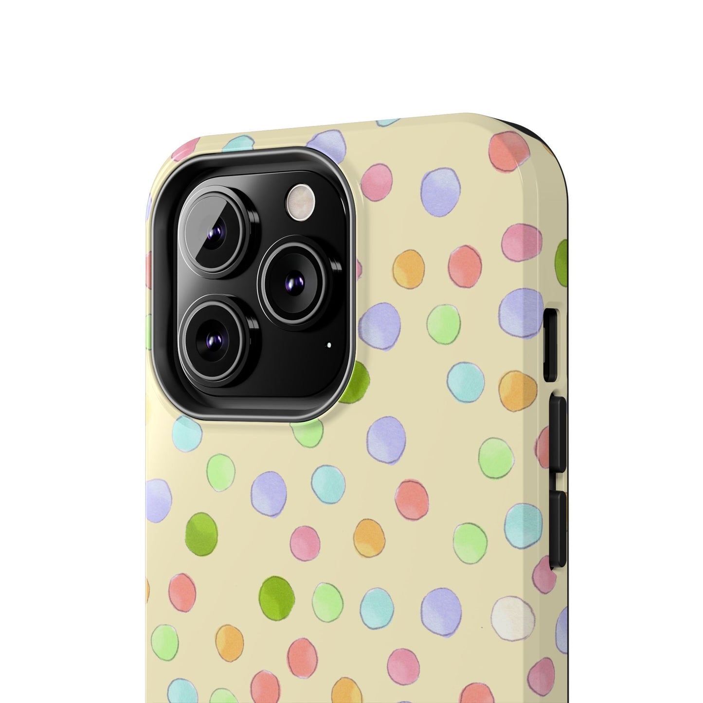 Happy Dots Yellow Phone Case
