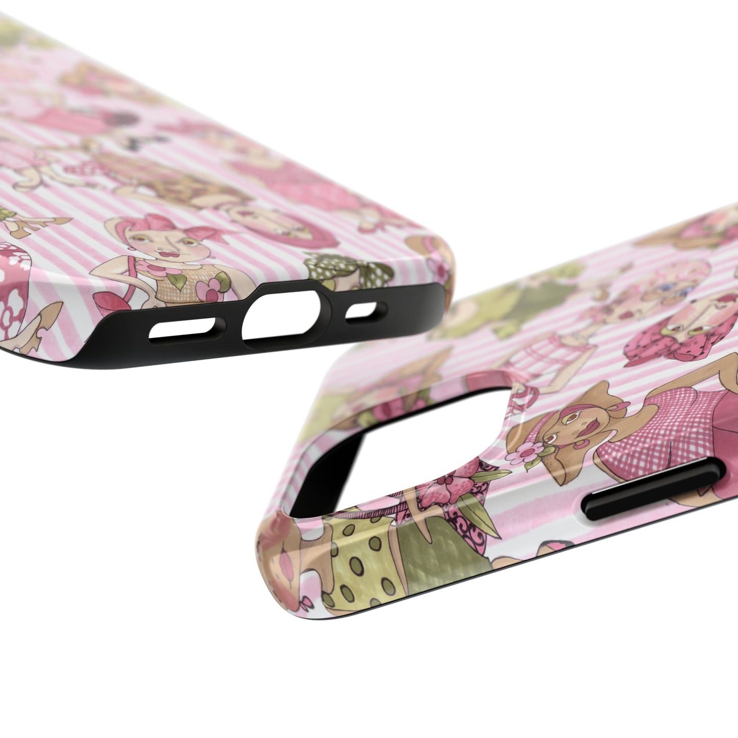 Tossed Ladies Pink Phone Case