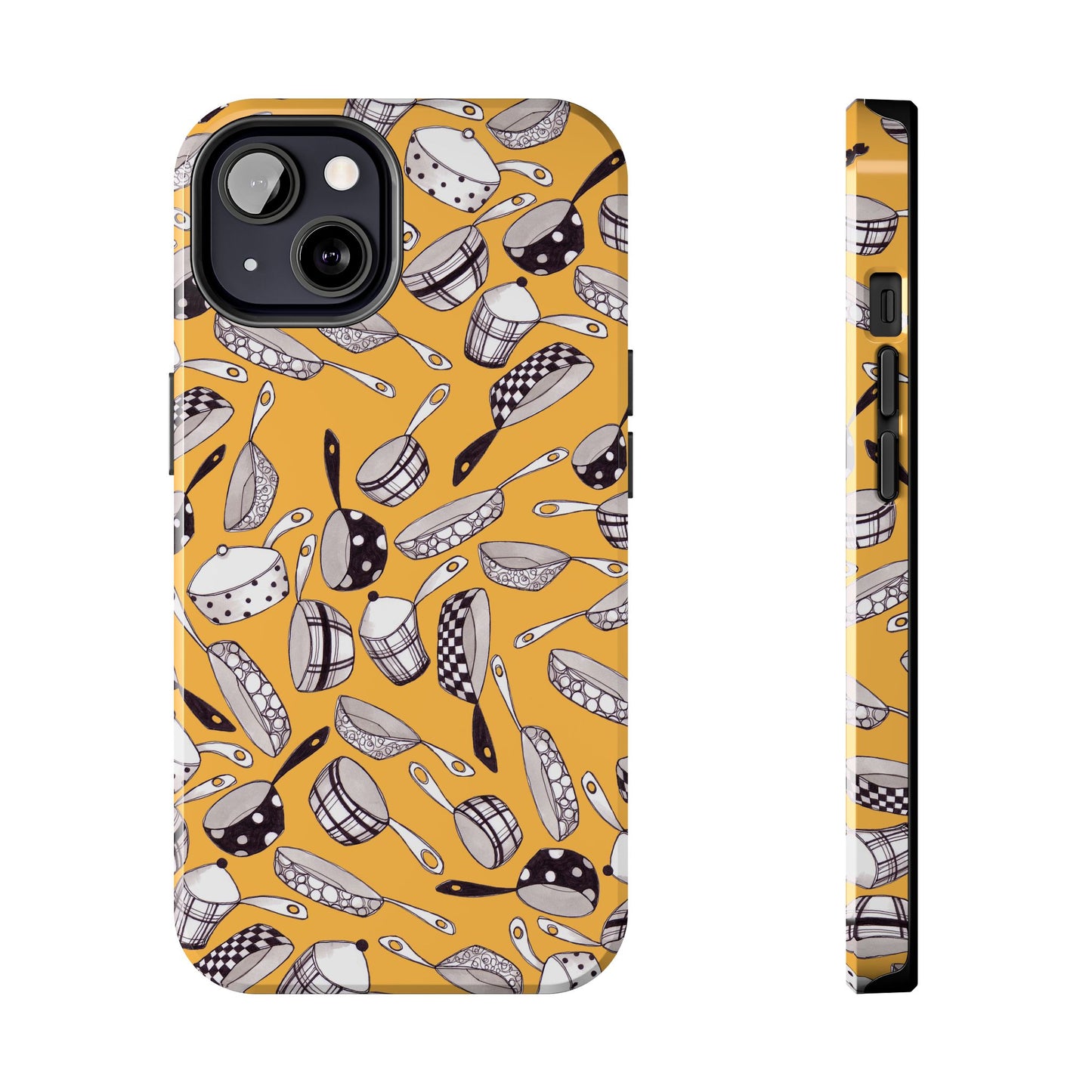 Pots & Pans Flyin' Yellow Phone Case