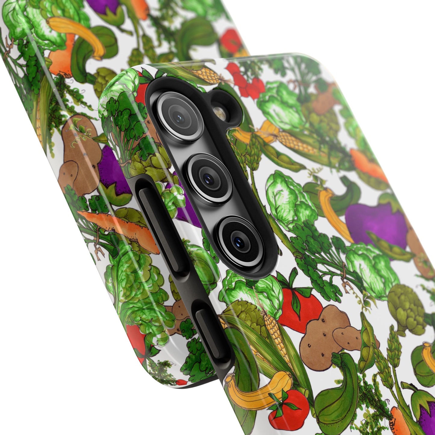 Veggie Jungle White Phone Case