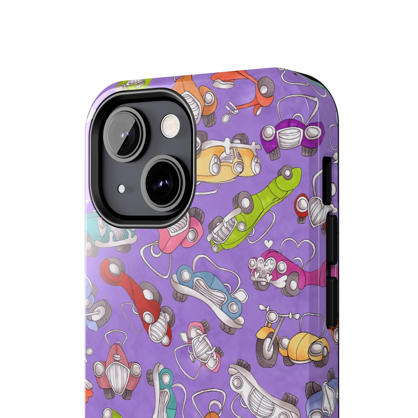Pile Up Purple Phone Case