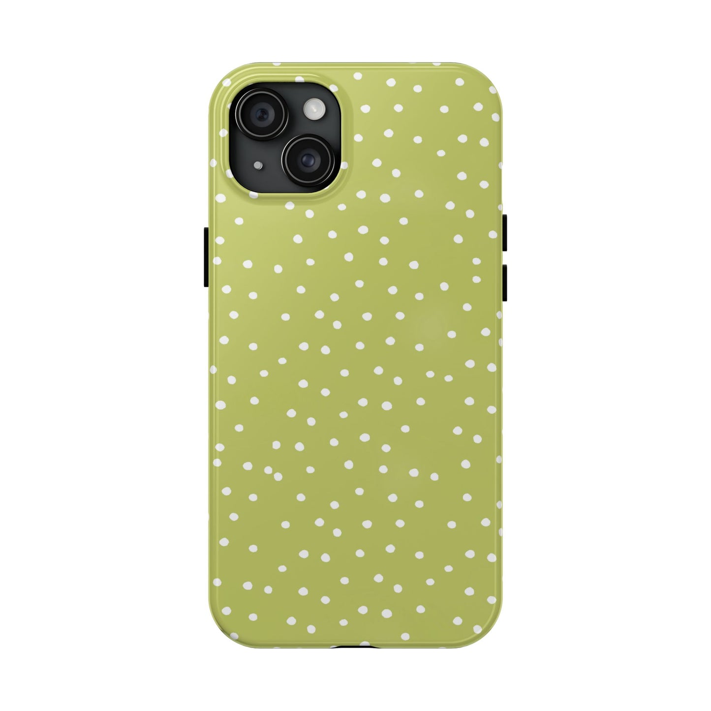 Dinky Dots Green / White Phone Case