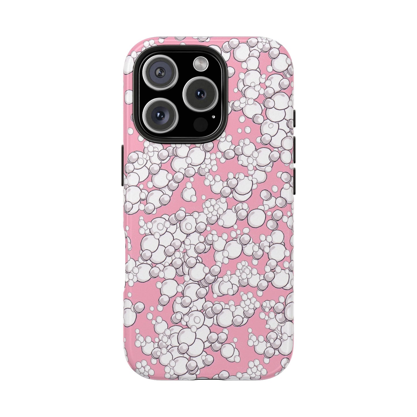 Bubble Dots Pink Phone Case