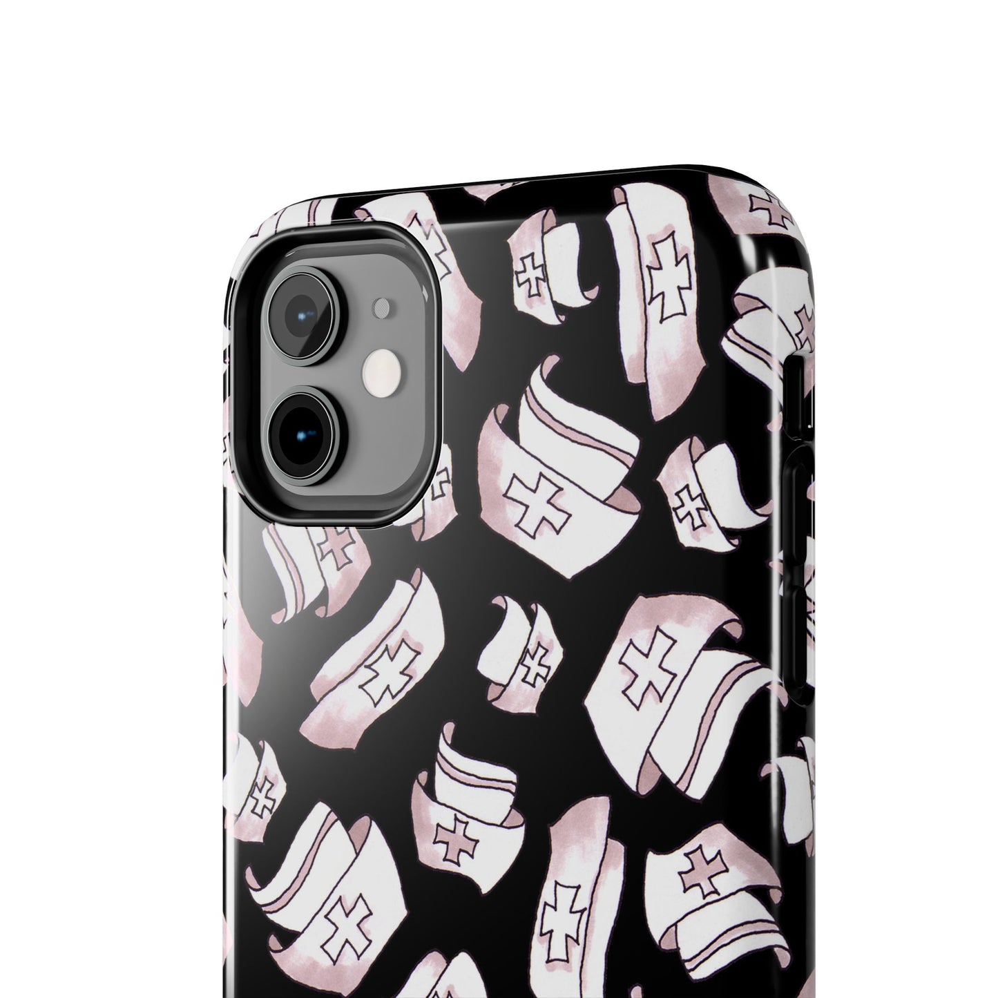Happy Hats Black Phone Case