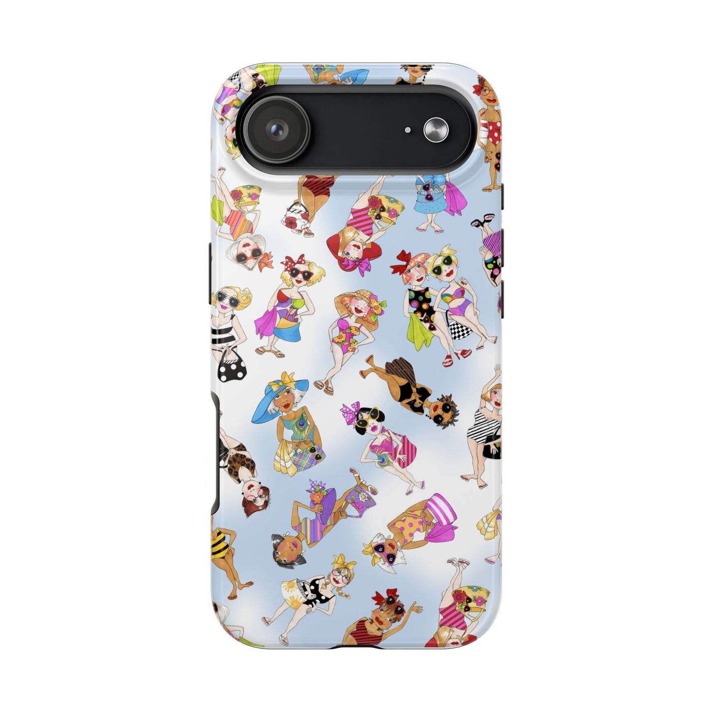 Tossed Beauties Blue Sky Phone Case