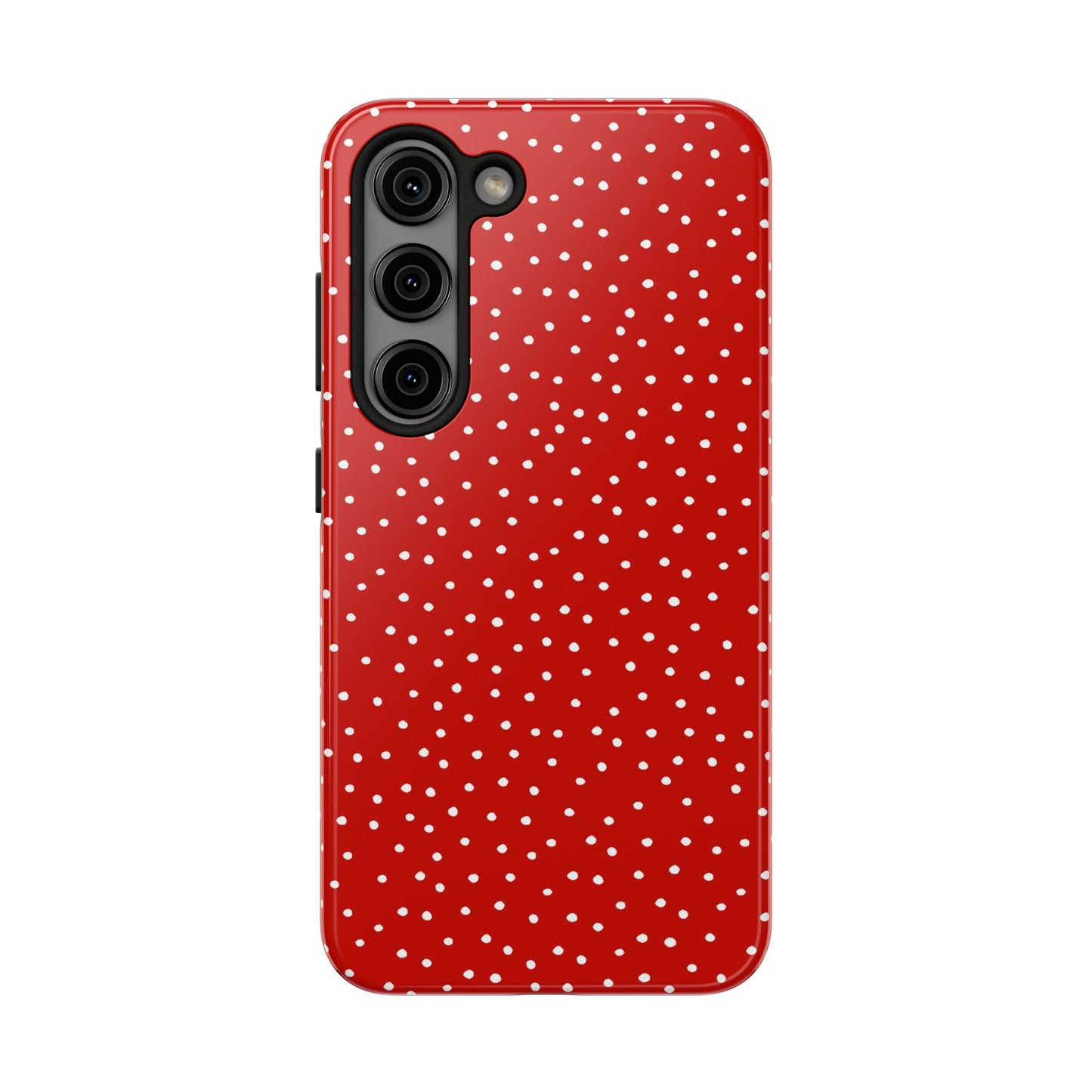 Dinky Dots Red / White Phone Case