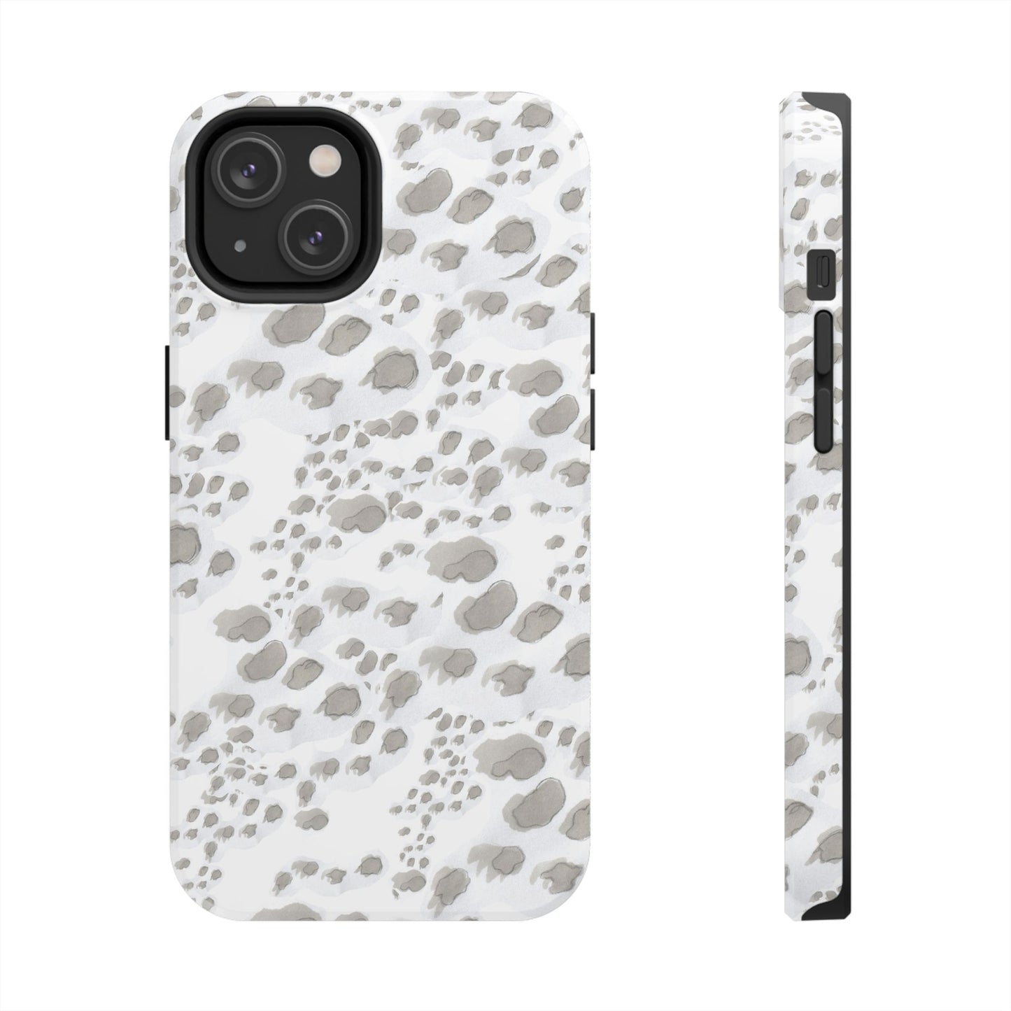 Kitty Dots White Phone Case
