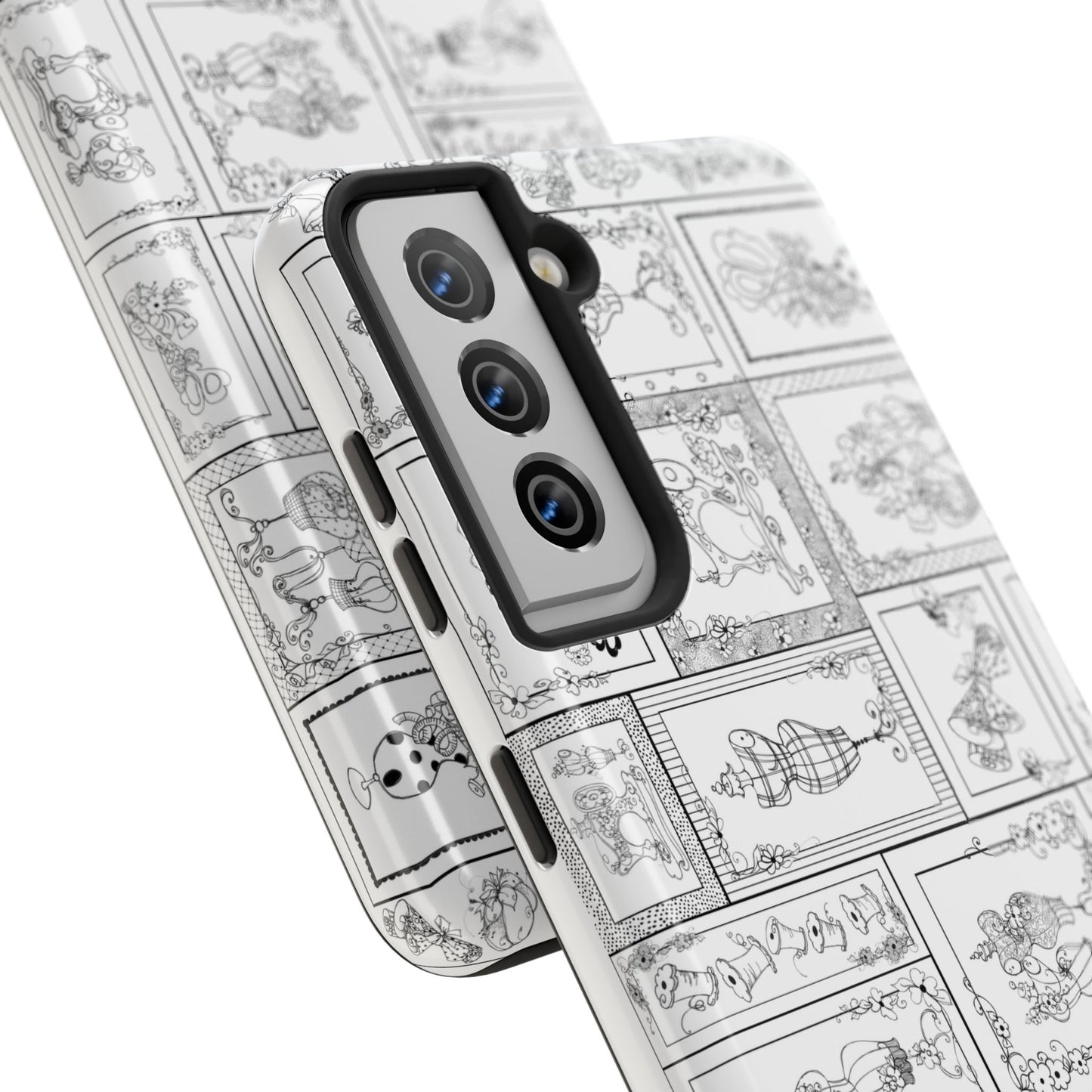 Sew Fancy White Phone Case