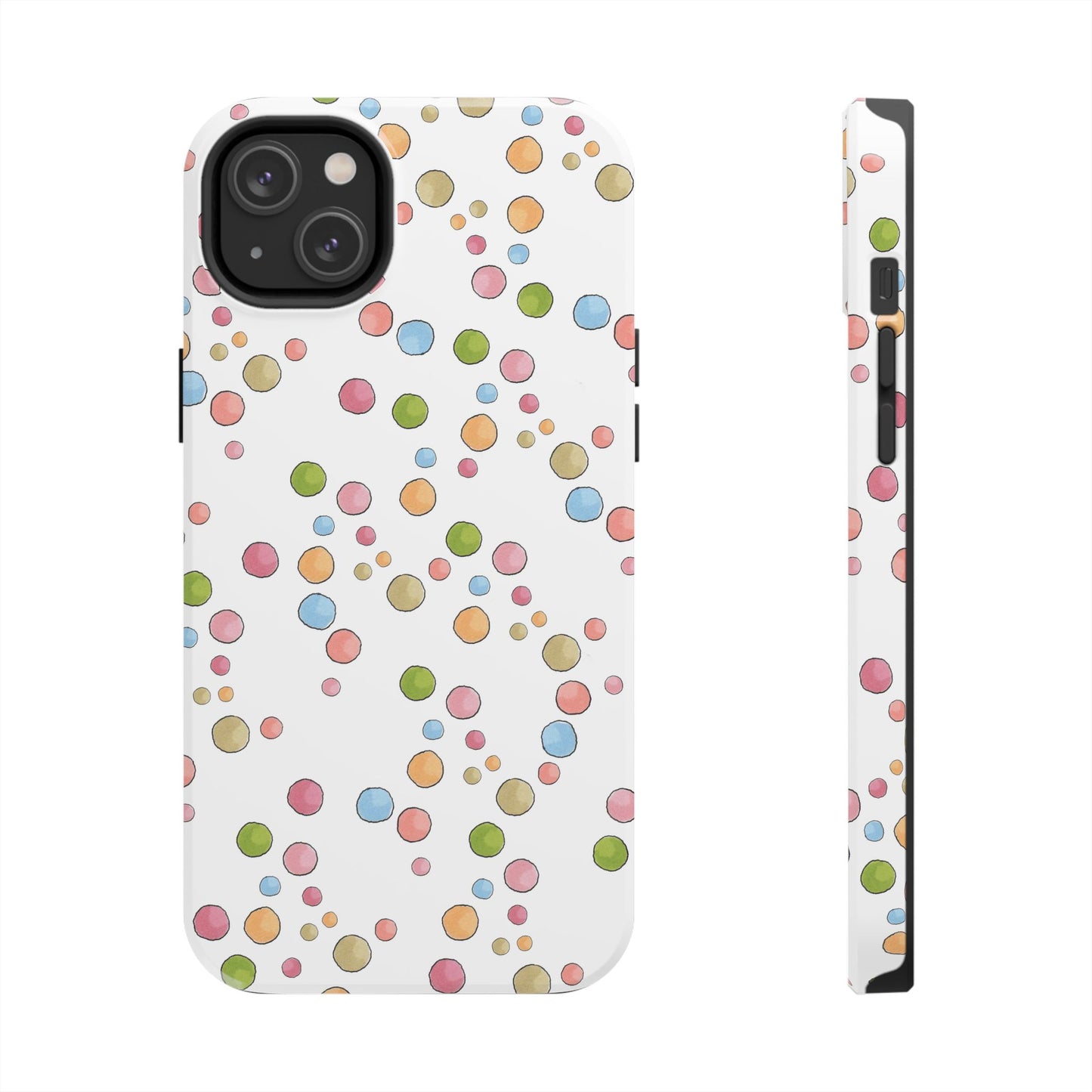 Clown Dots White Phone Case