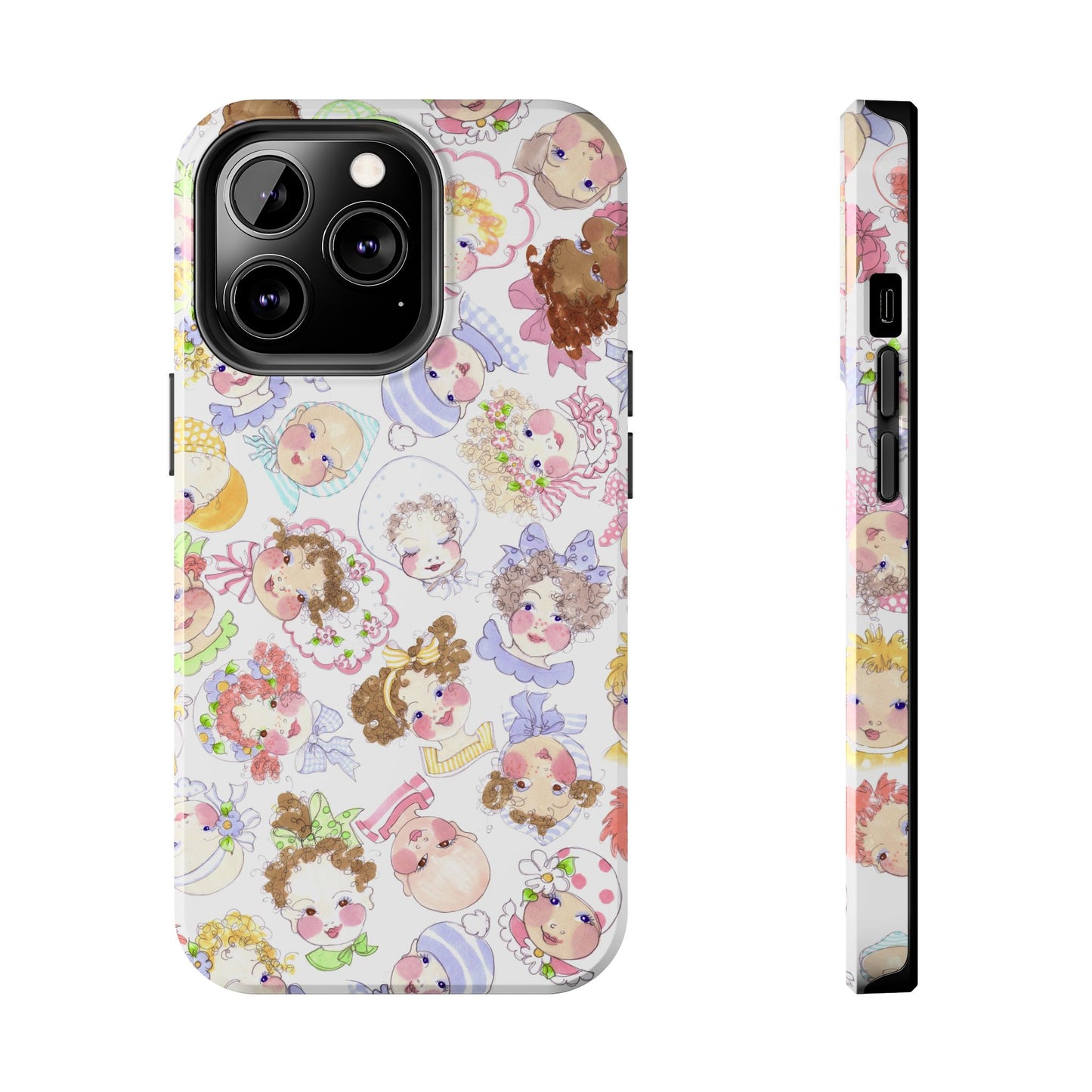 Baby Face Fling White Phone Case