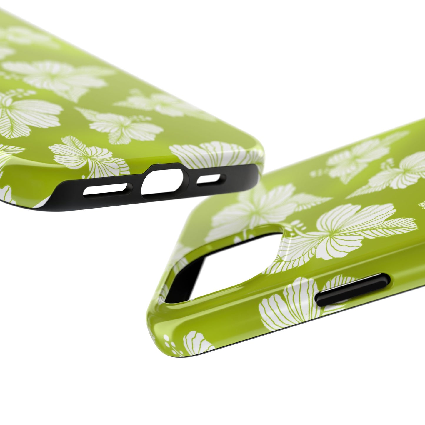 Hibiscus Green Phone Case