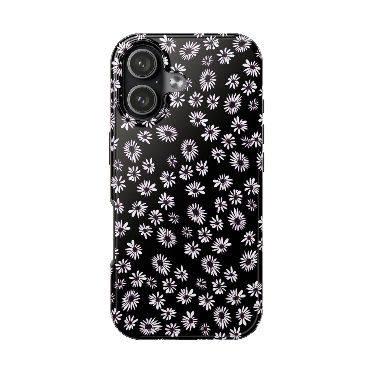 Random Daisy Black / White Phone Case