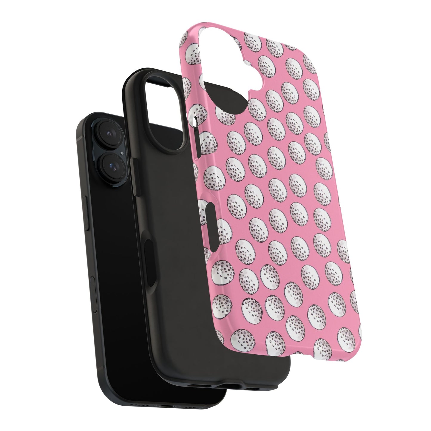 Ball Dots Pink Phone Case