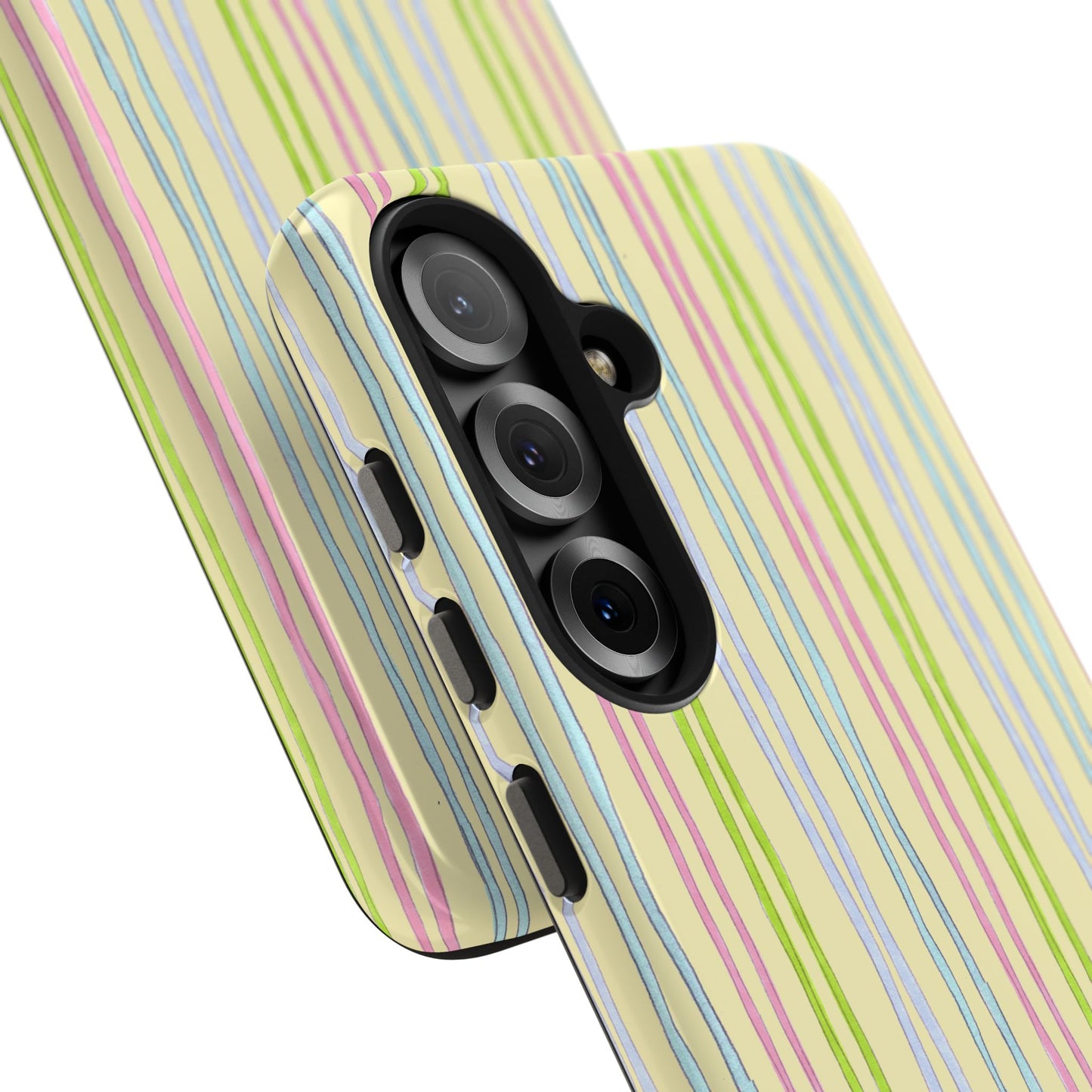 Belle Stripe Yellow Phone Case