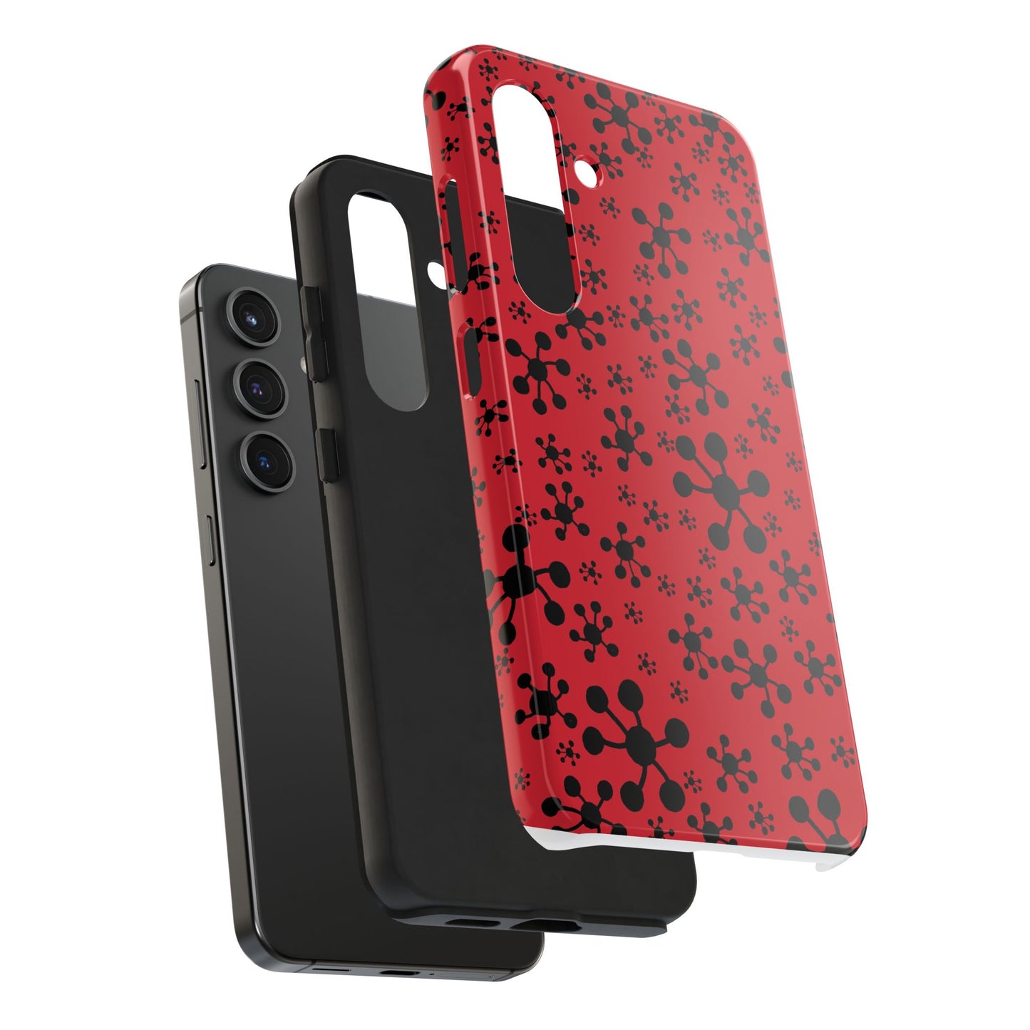 Jacks Red / Black Phone Case
