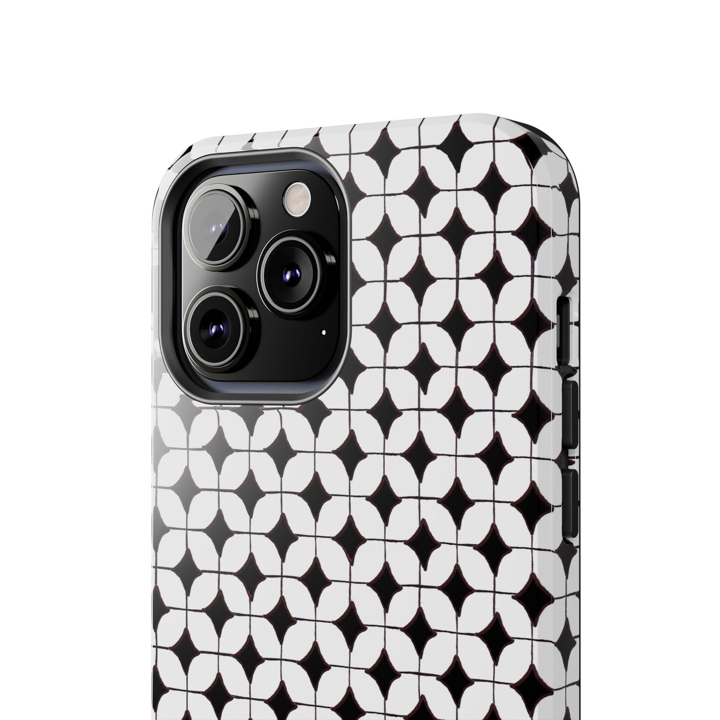 Tile-ish Black Phone Case