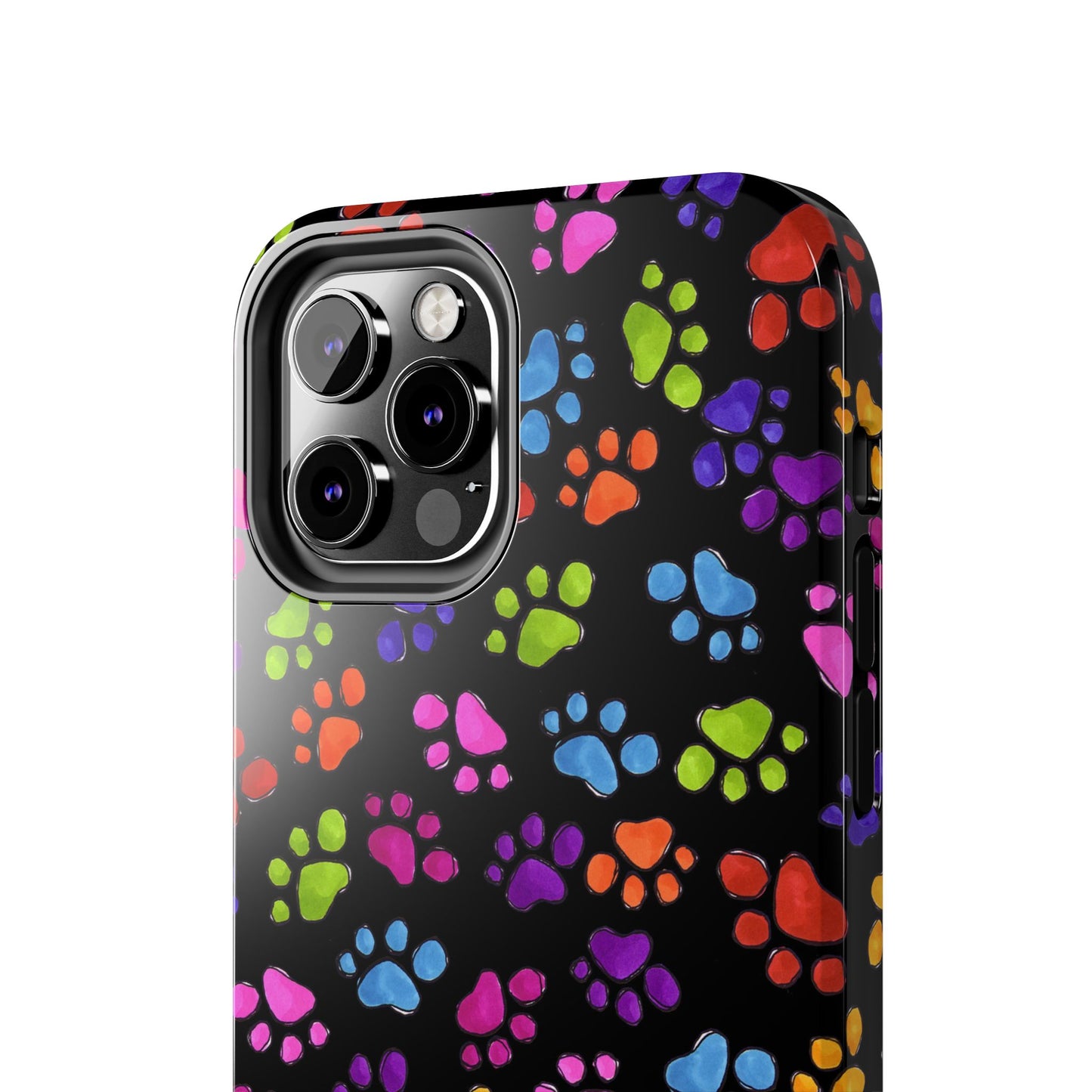 Fancy Paws Black Phone Case