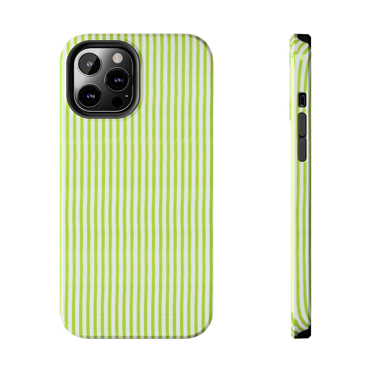 Golf Stripe Lime Phone Case