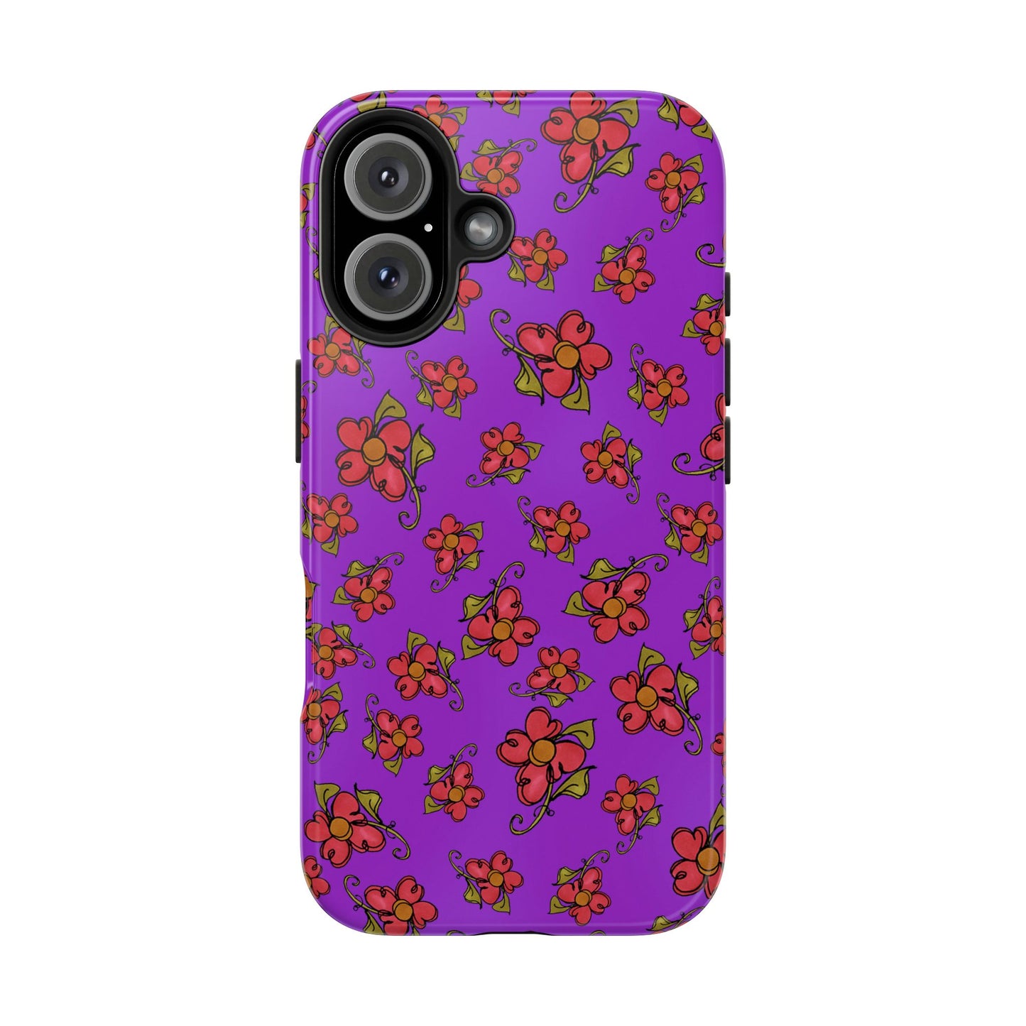 Daisy Caper Purple Phone Case