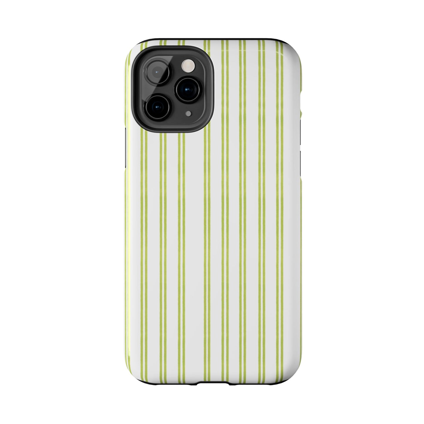 Green Double Stripe Phone Case