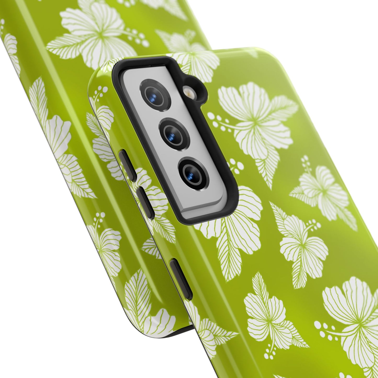 Hibiscus Green Phone Case