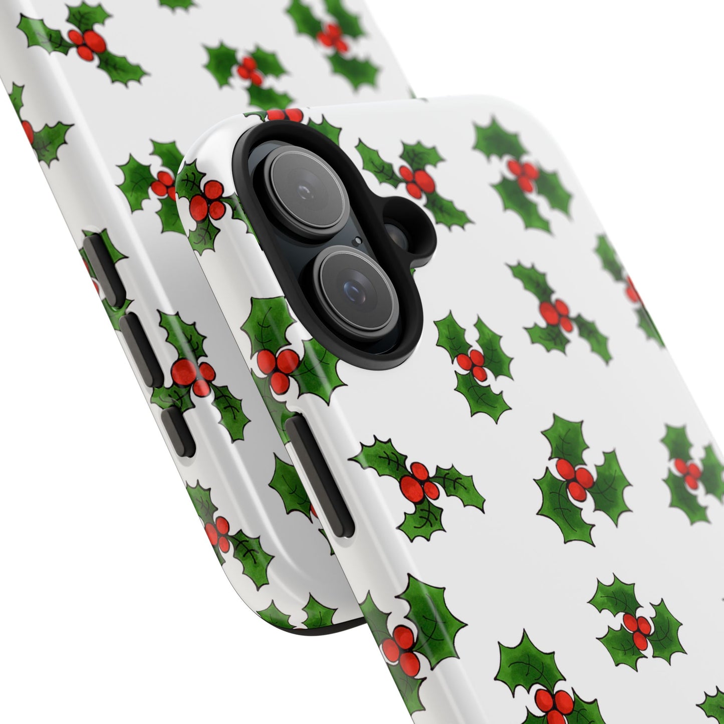 Lotsa Holly White Phone Case