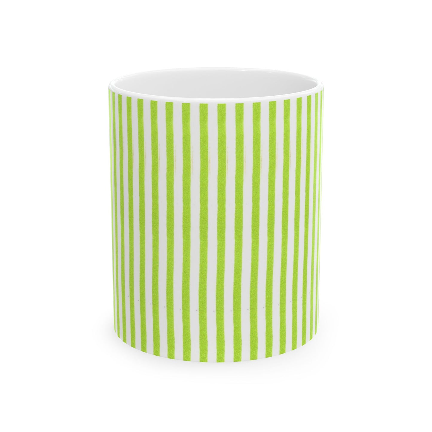 Stripe Lime Cup