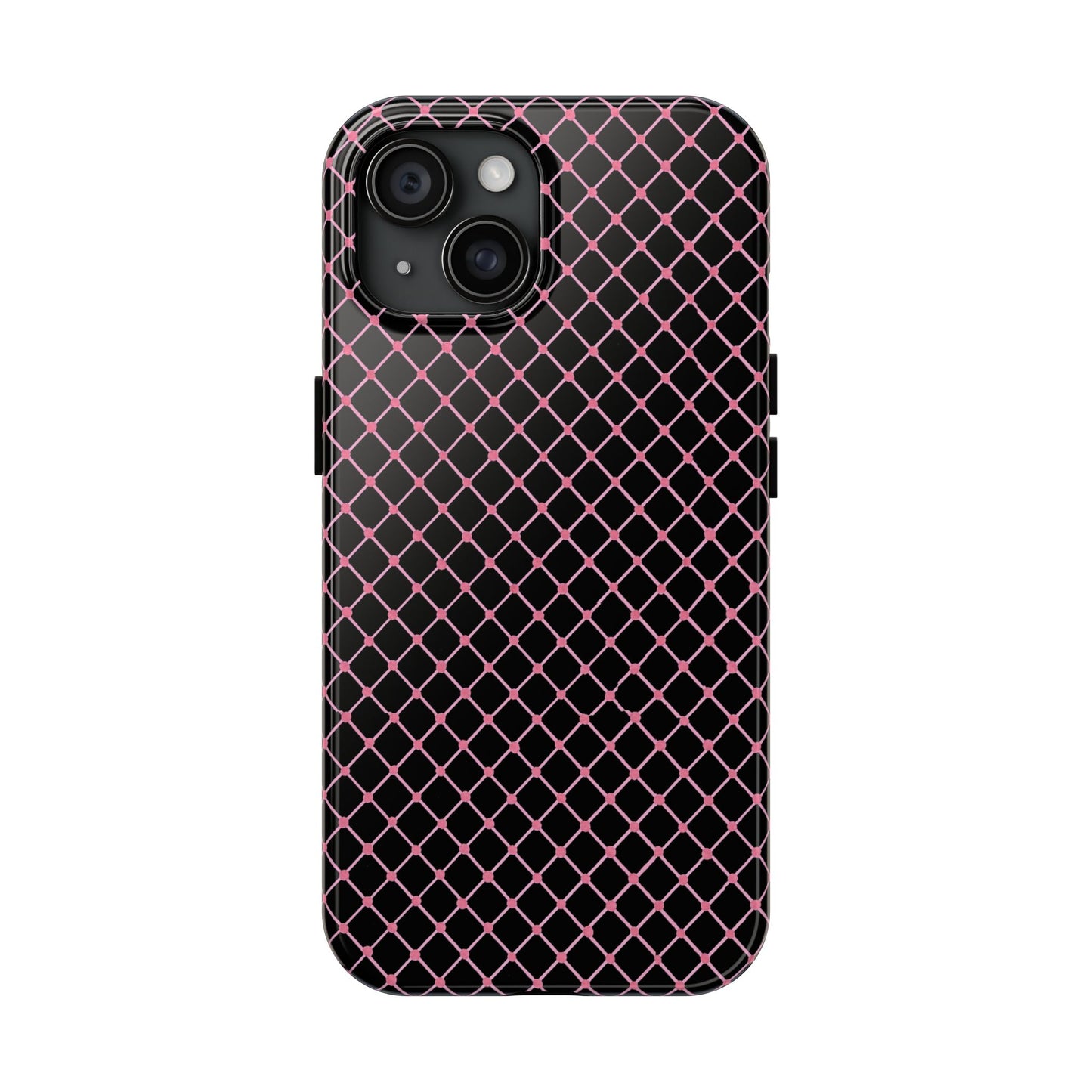 Cyclone Fence Black / Pink Phone Case
