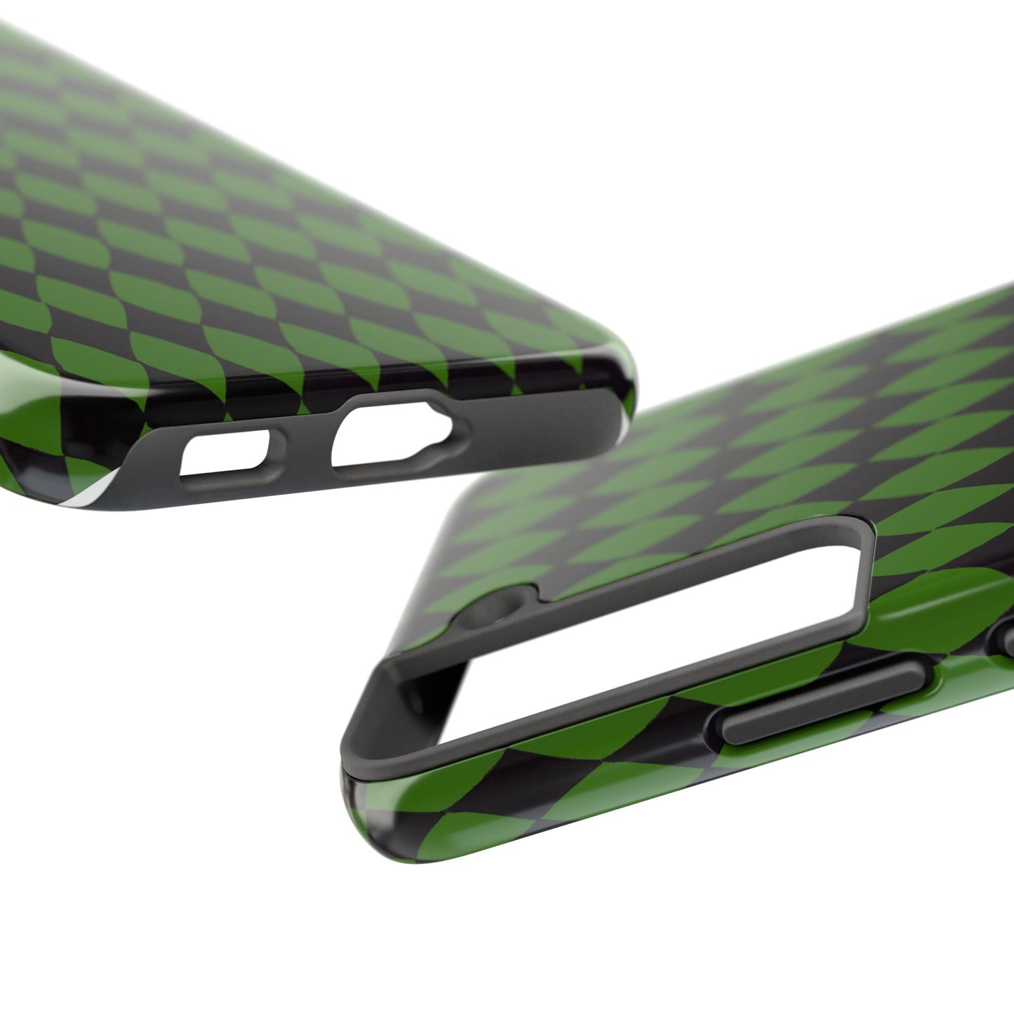 Diamond Green / Black Phone Case