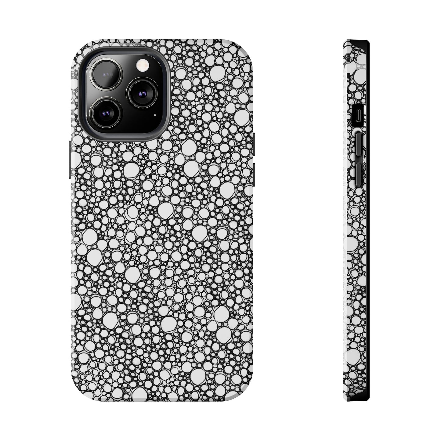 Air Bubbles Black Phone Case