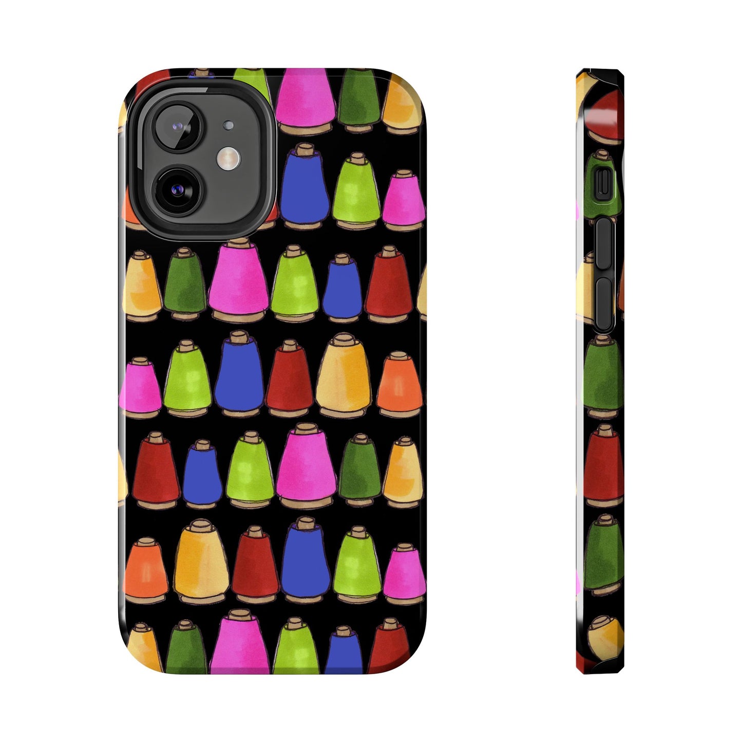 Coneiferous Black / Multi Phone Case