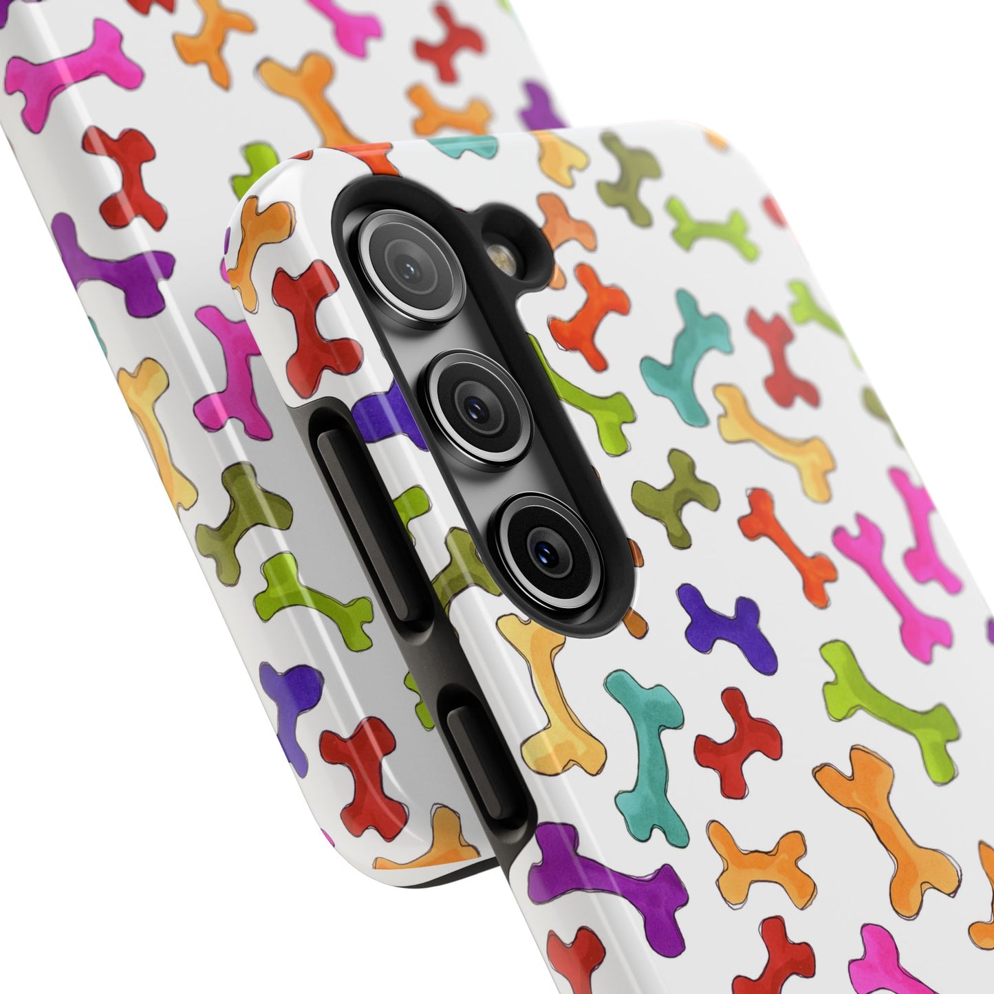 Happy Bones White Phone Case