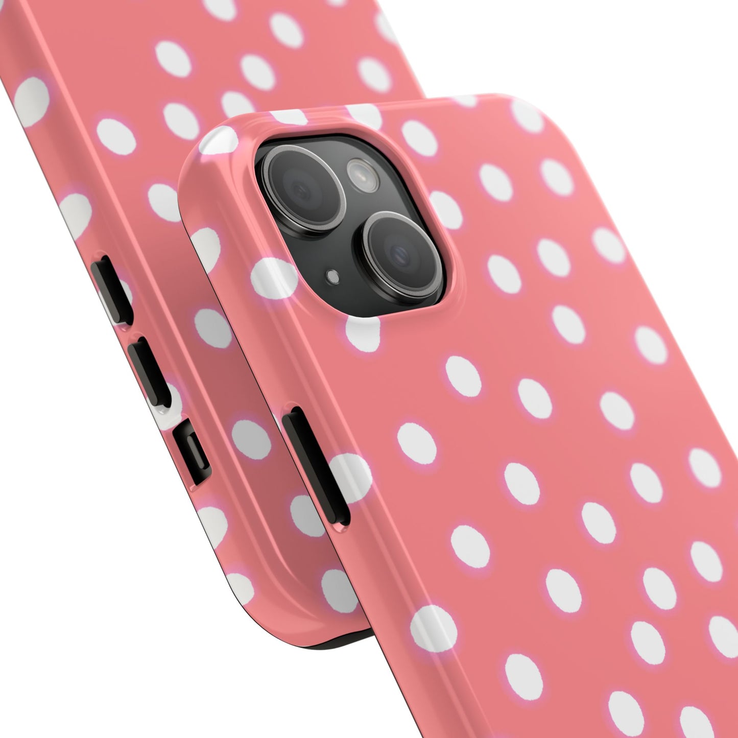 Plump Dots Coral Phone Case
