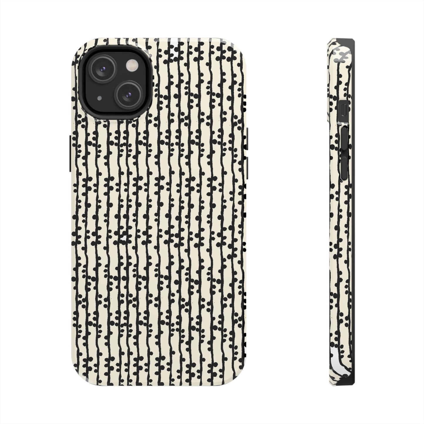 Loopy Stripe Bone Phone Case
