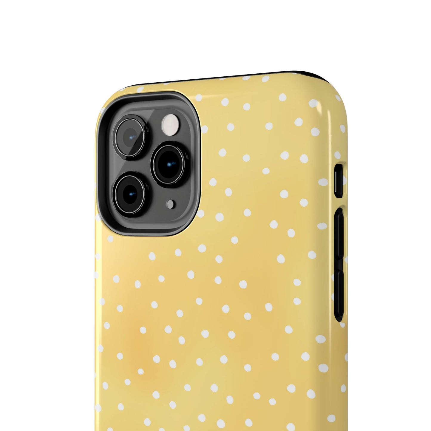 Dinky Dots Sunshine / White Phone Case