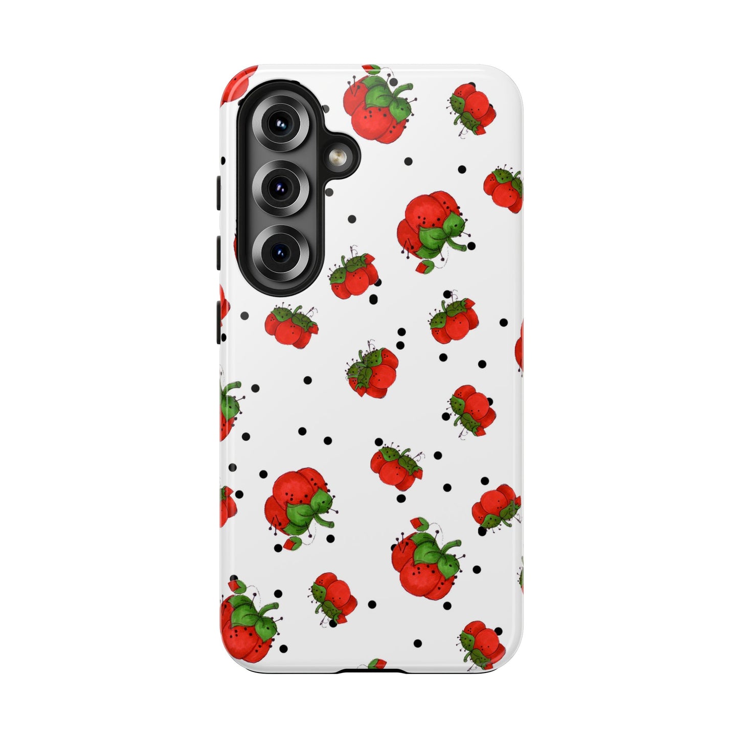 Pin Dots White Phone Case