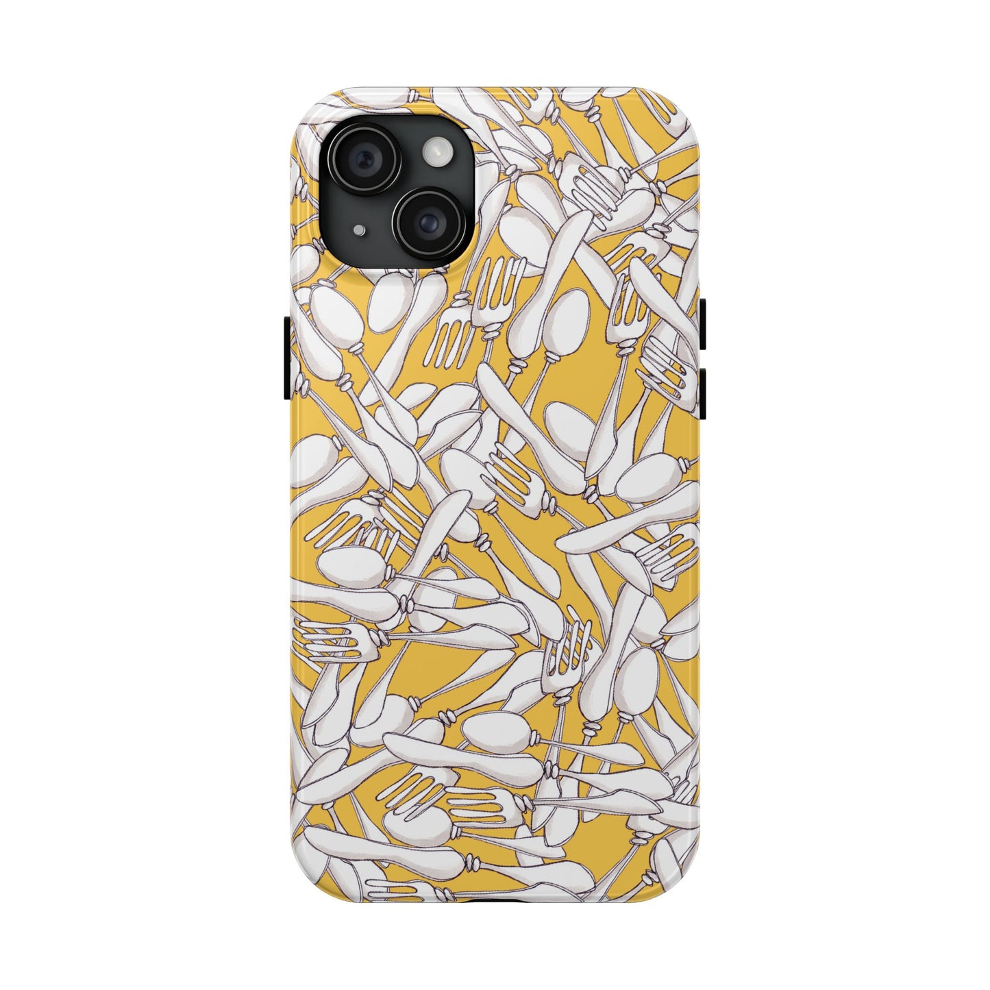 Silverware Wars Yellow Phone Case