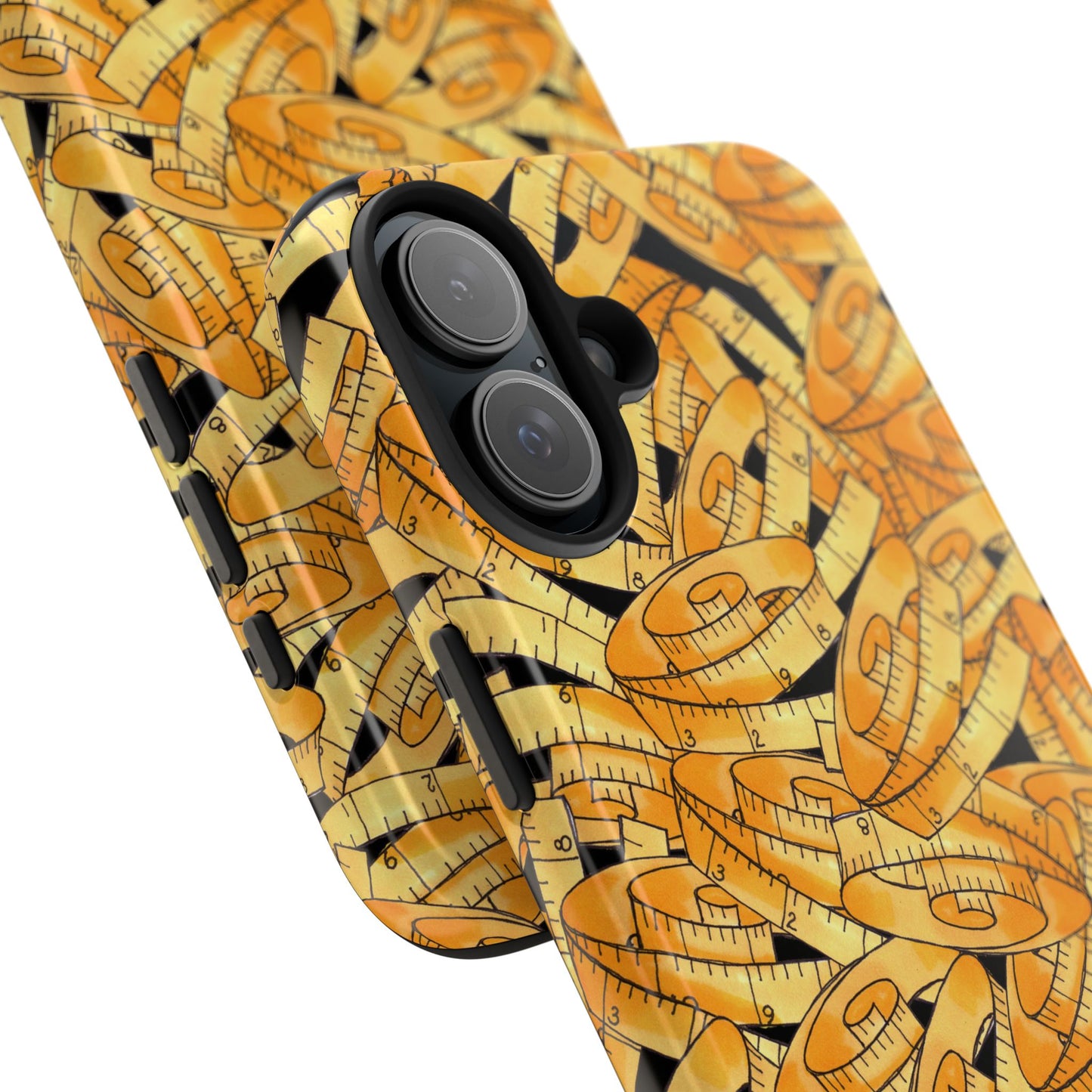 Tape Storm Black / Yellow Phone Case