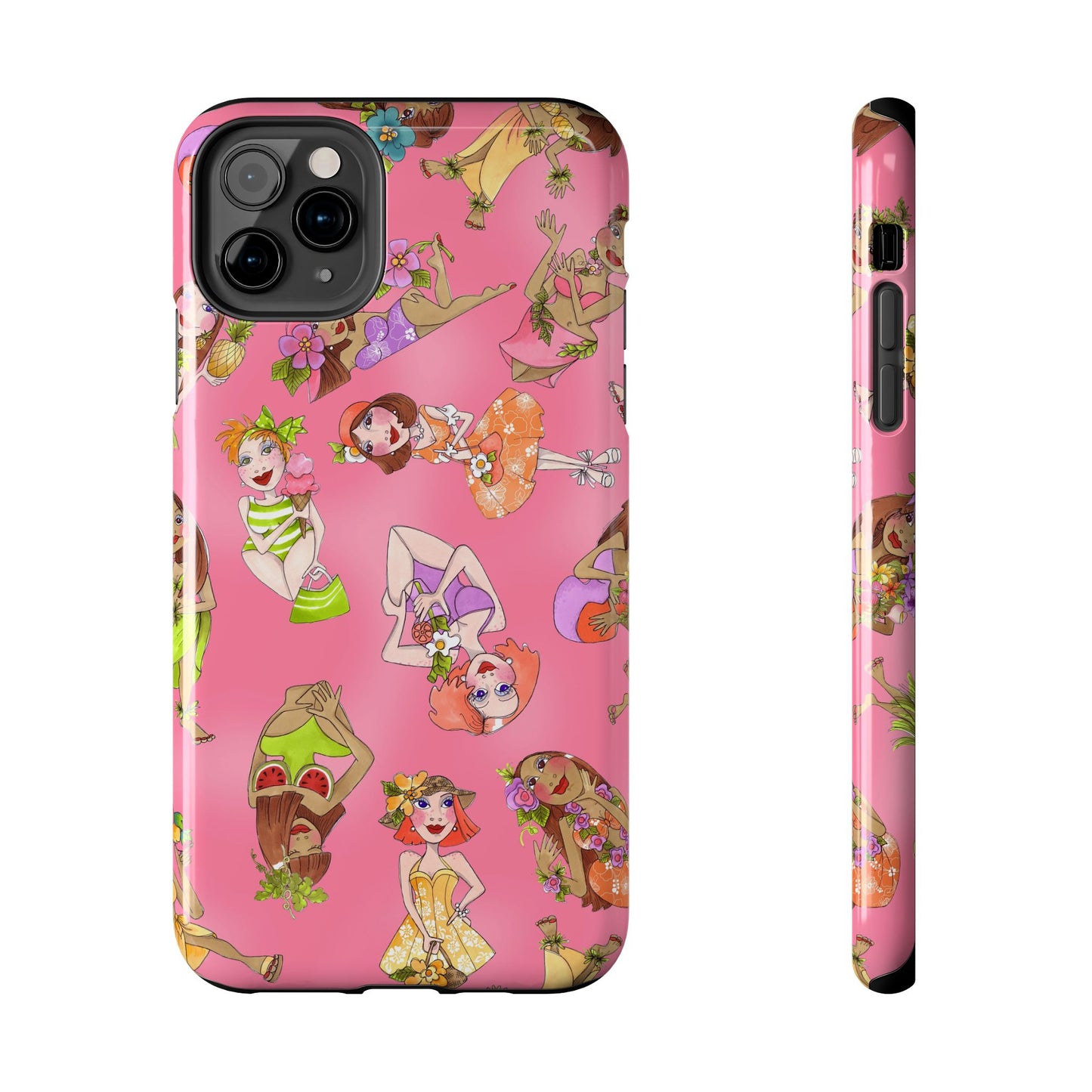 Island Toss Pink Phone Case