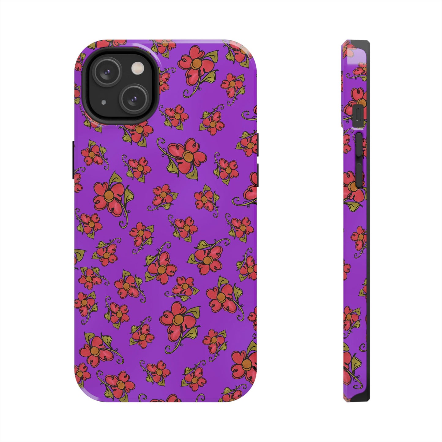 Daisy Caper Purple Phone Case