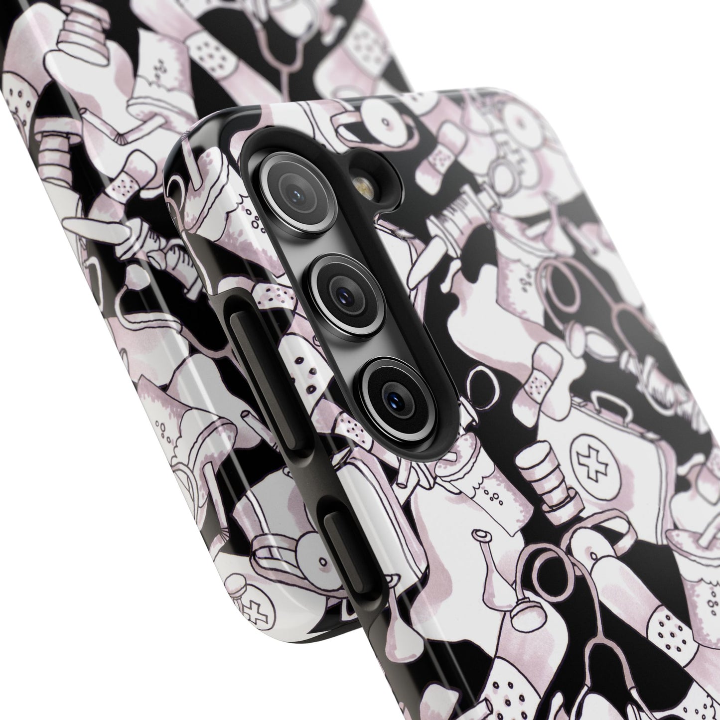 Med Stuff Black Phone Case