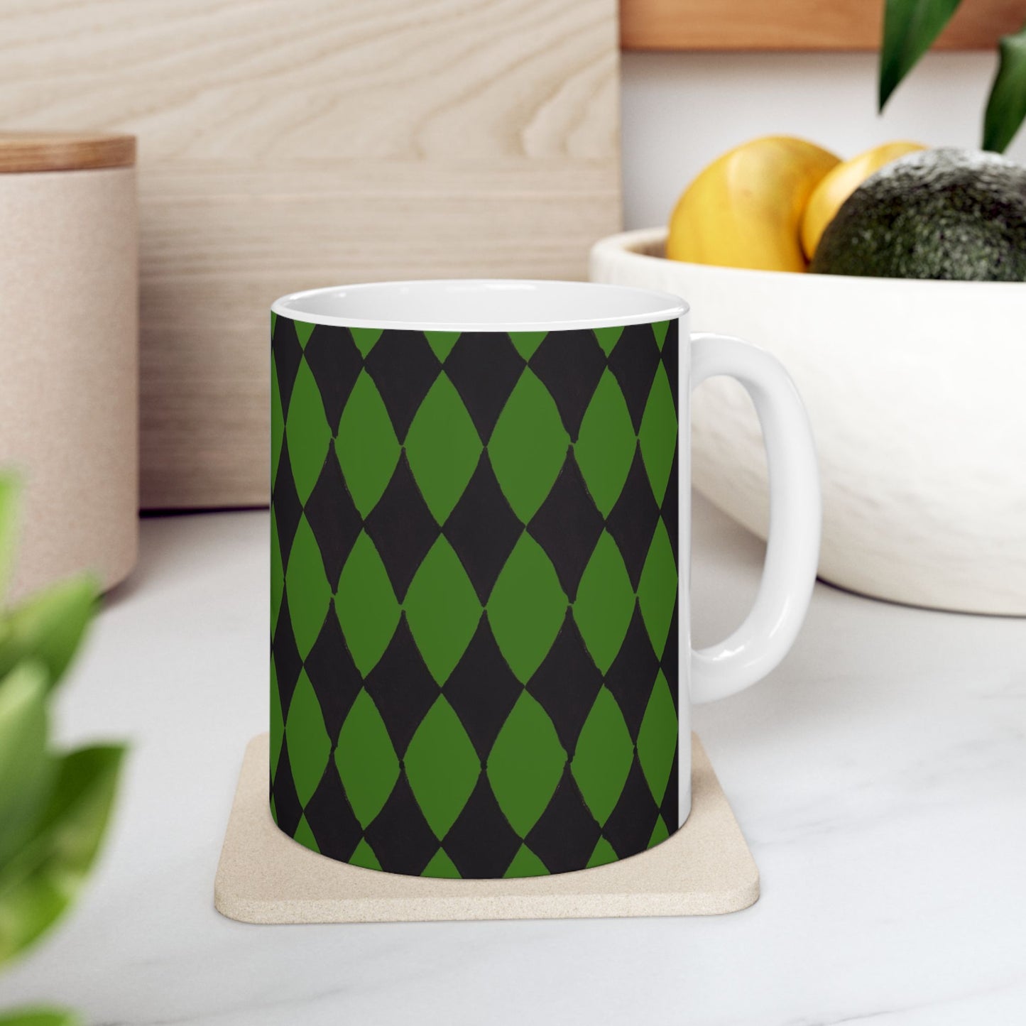 Diamond Green / Black Cup