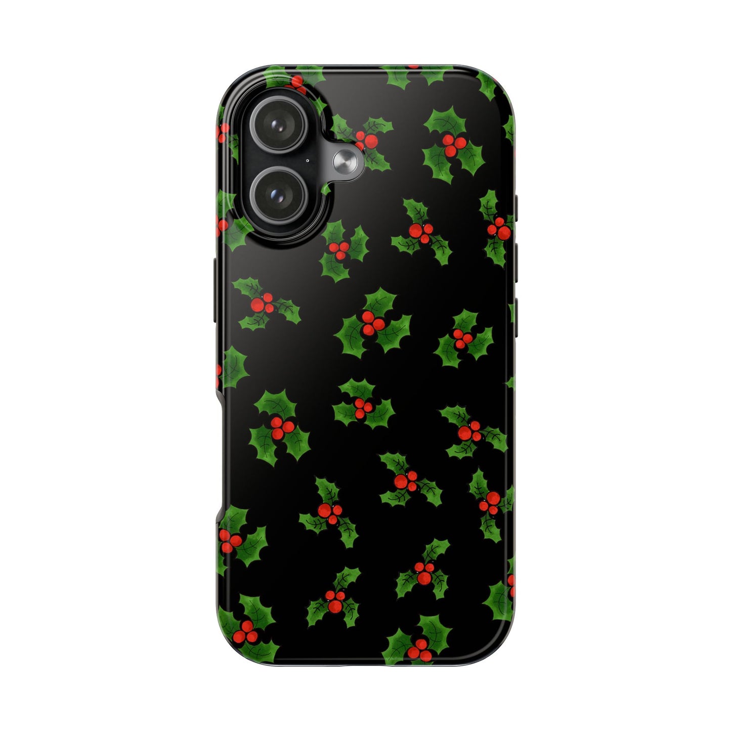 Lotsa Holly Black Phone Case