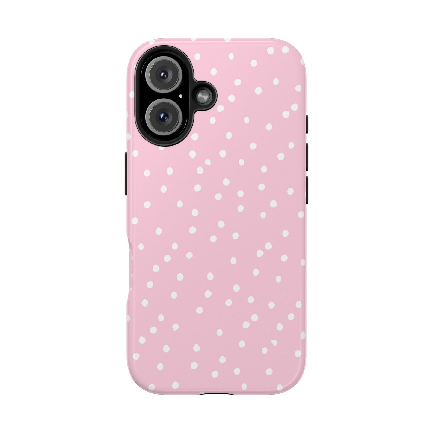 Space Dots Pink / White Phone Case
