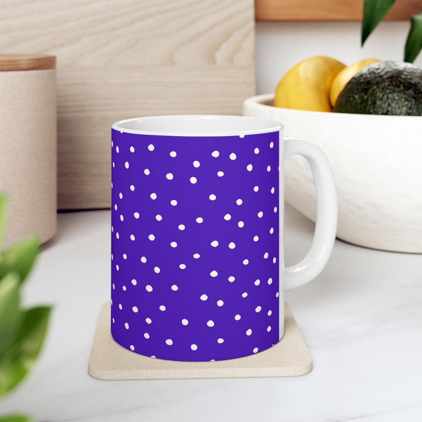 Dinky Dots Blue / White Cup