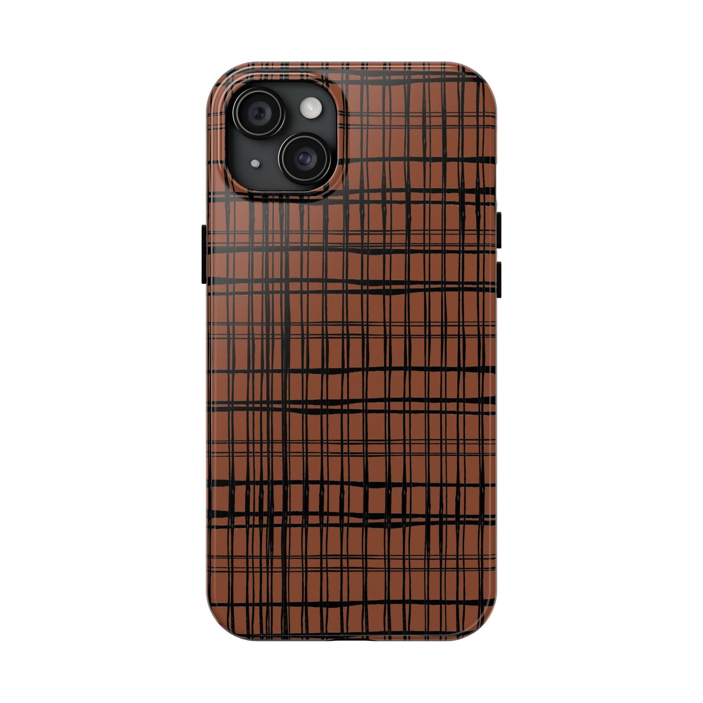 Doggie Fence Rust Phone Case