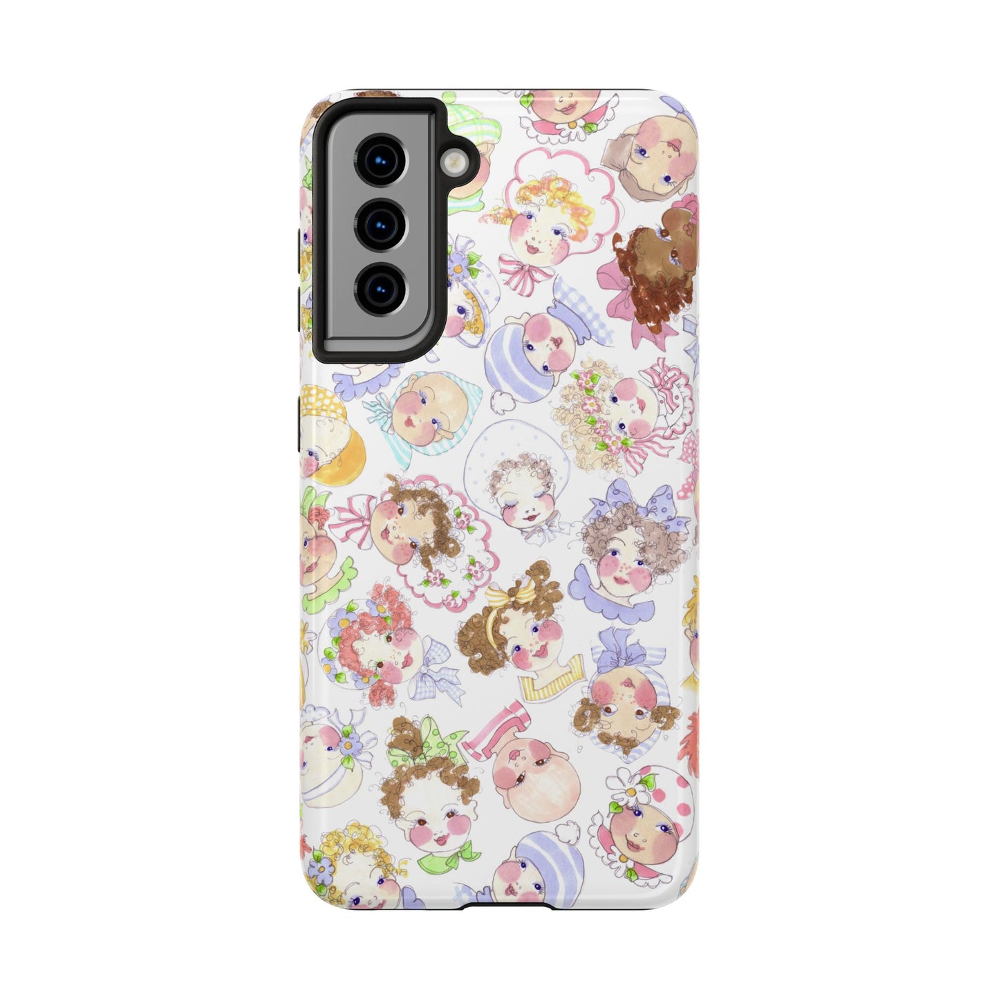 Baby Face Fling White Phone Case